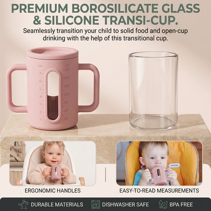 Toddler Silicone Straw Cup with Handles