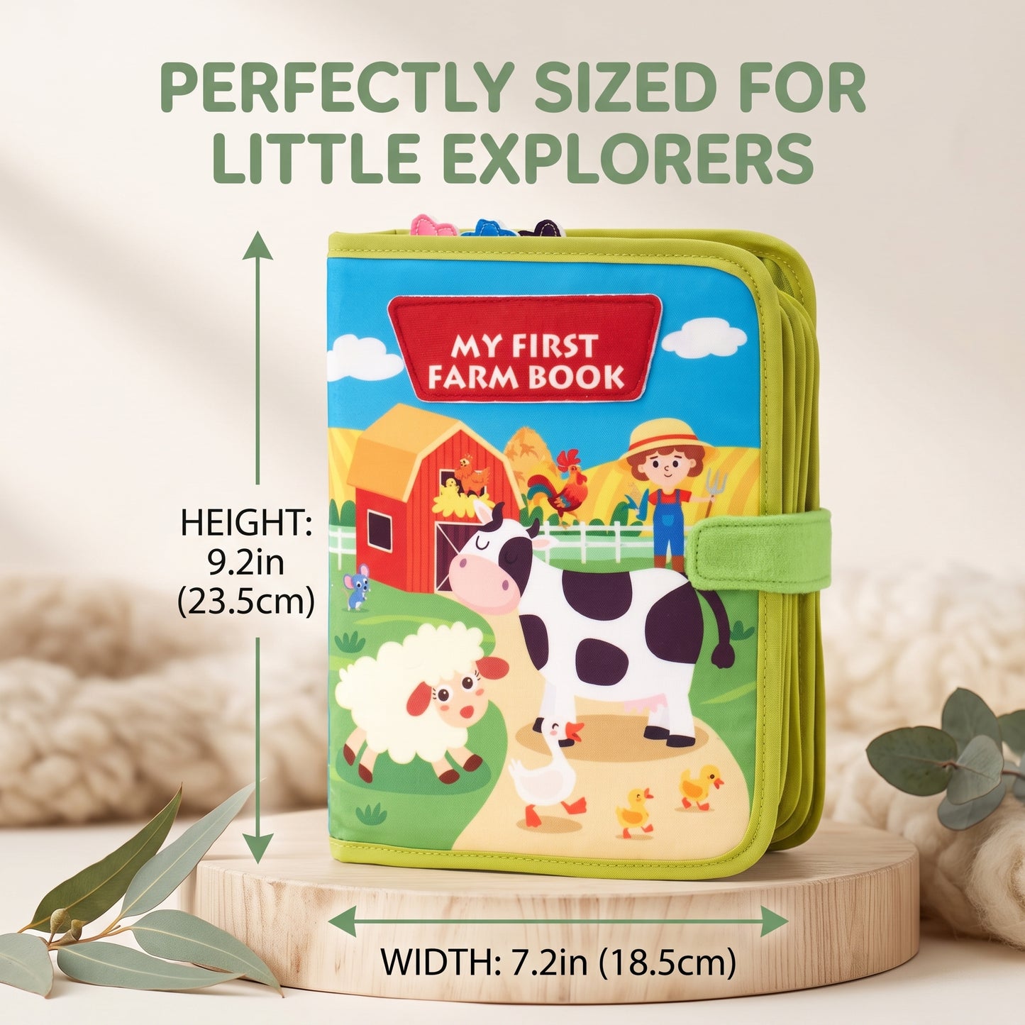 Montessori Farm Busy Book for Toddlers