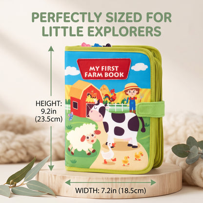 Montessori Farm Busy Book for Toddlers