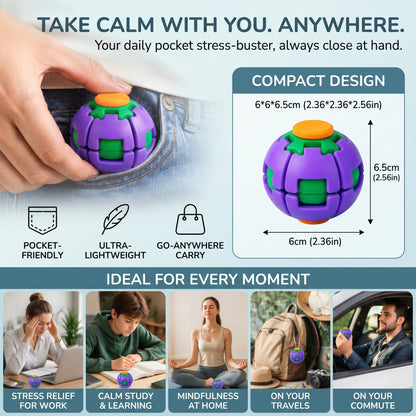 3D Stress Relief Fidget Ball