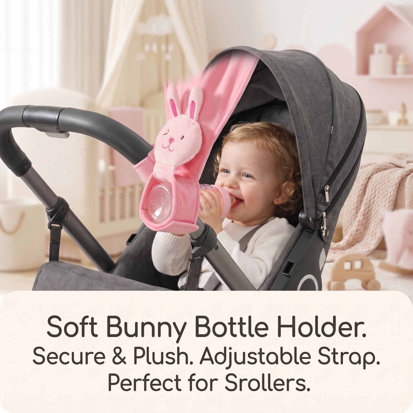 Adjustable Baby Bottle Holder for Hands-Free Feeding