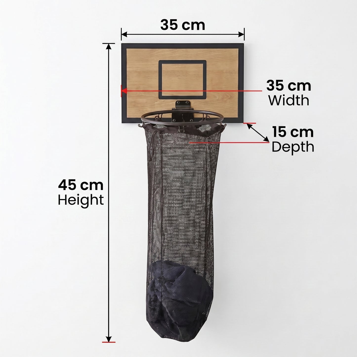 Basketball Hoop Laundry Hamper
