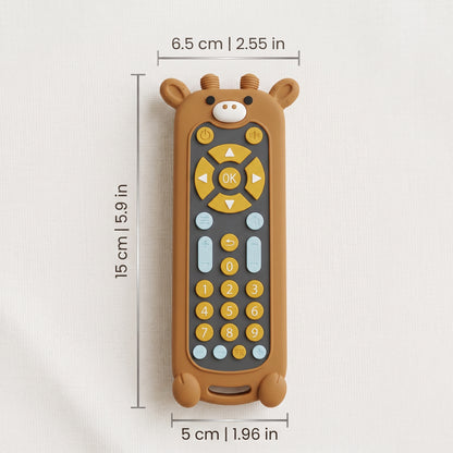 Baby Silicone Remote Control Toy