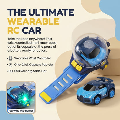 Watch Remote Control Mini Racing Car for Kids