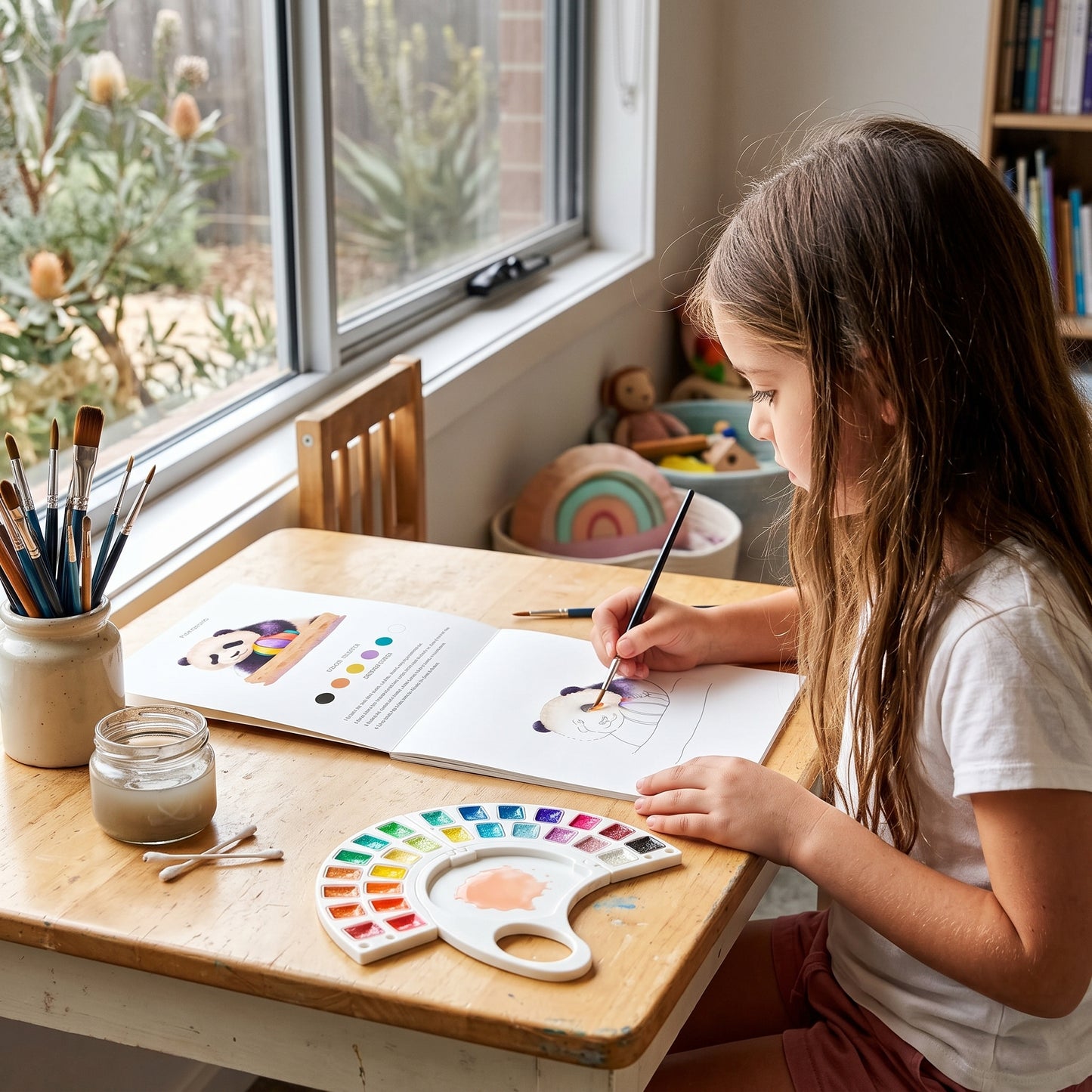Kids 26 Colour Watercolour Painting Set