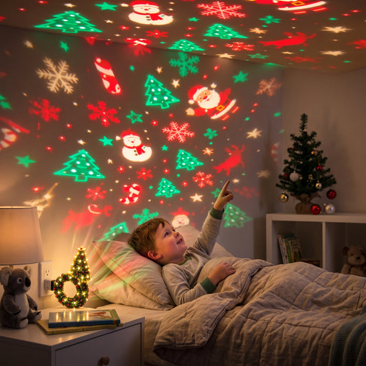 Christmas Projector Lamp for Kids
