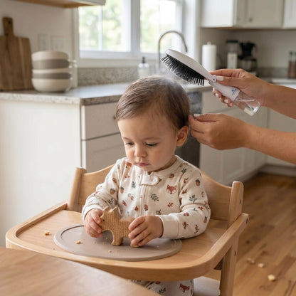 Kids Spray Hair Brush for Easy Detangling