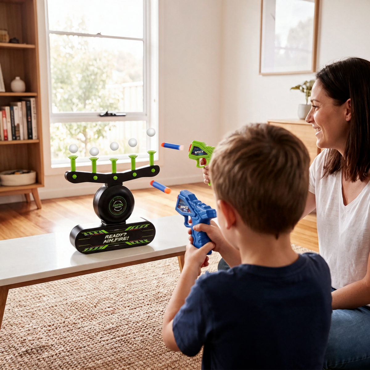 Floating Ball Target Shooting Game for Kids
