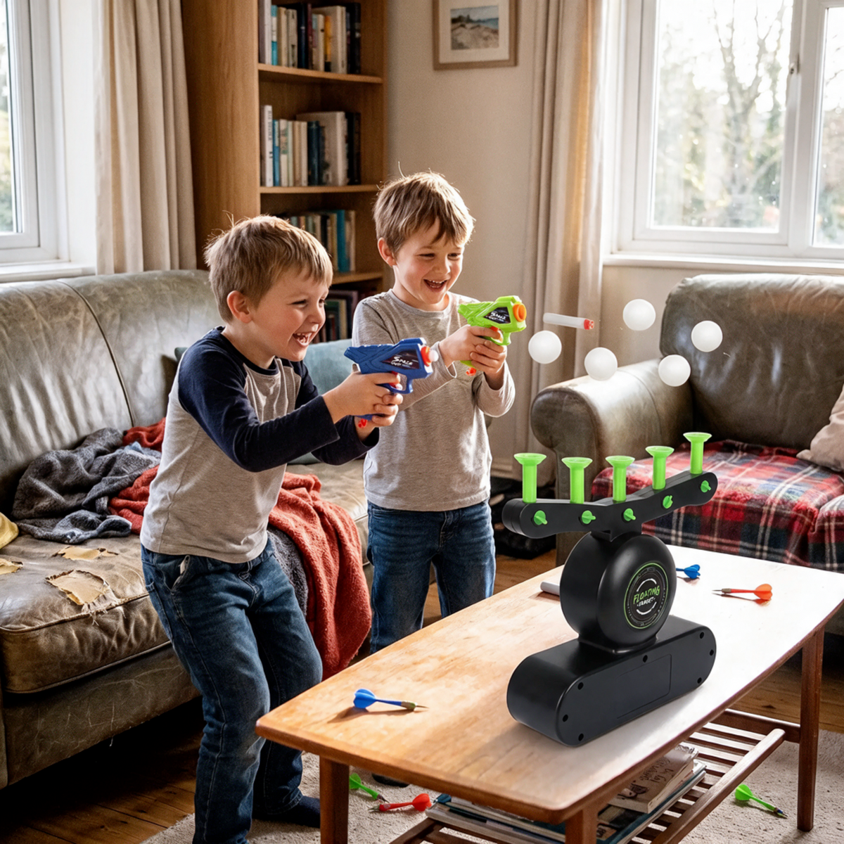 Floating Ball Target Shooting Game for Kids
