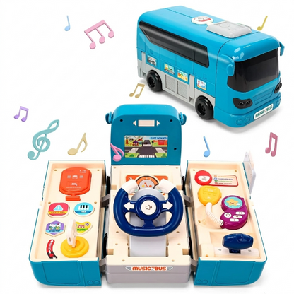 Interactive School Bus Driving Toy