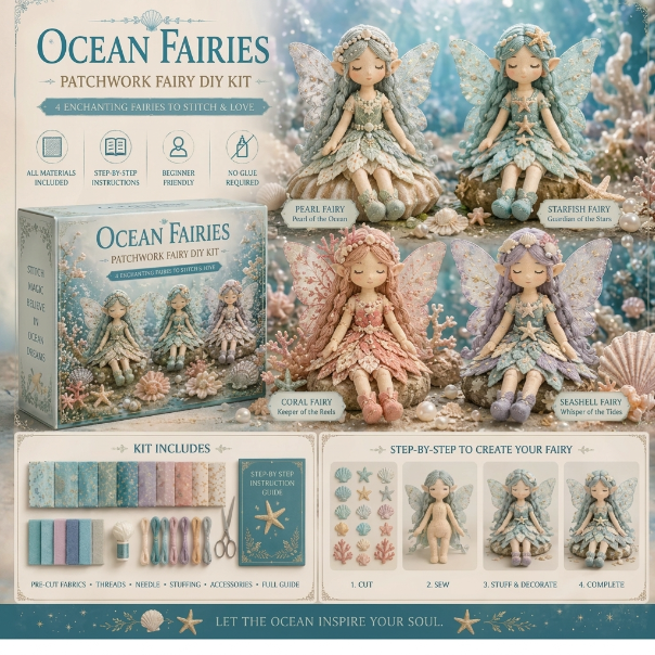 DIY Fairy Sewing Kit for Kids