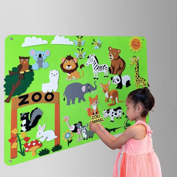 Kids Daily Calendar & Weather Learning Board