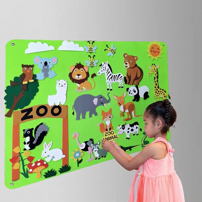 Kids Daily Calendar & Weather Learning Board