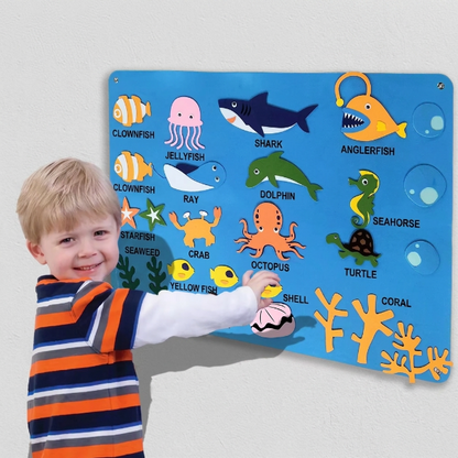 Kids Daily Calendar & Weather Learning Board