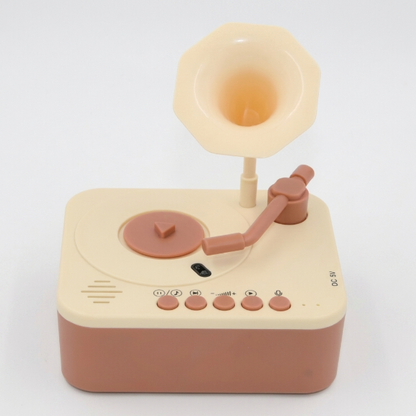 Kids Mini Gramophone Story & Music Player (96 Cards)