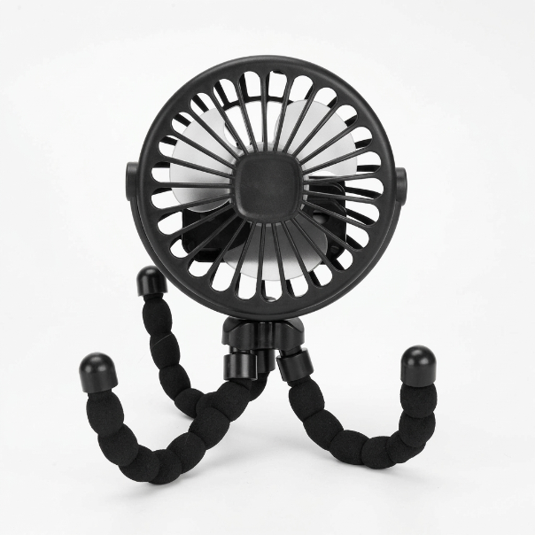 Rechargeable Flexible Stroller Fan