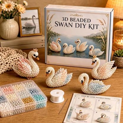3D Beaded Animal DIY Craft Kit for Kids