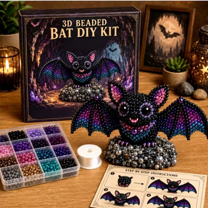 3D Beaded Animal DIY Craft Kit for Kids
