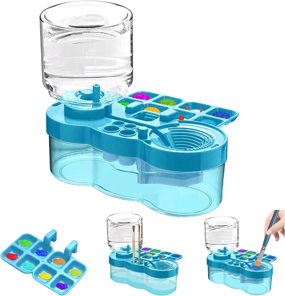 Automatic Paint Brush Rinser & Cleaning Station