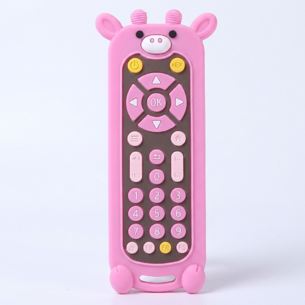 Baby Silicone Remote Control Toy