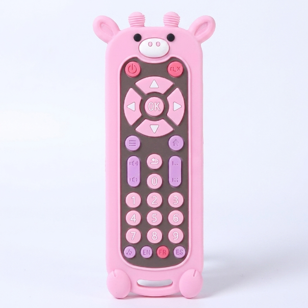 Baby Silicone Remote Control Toy