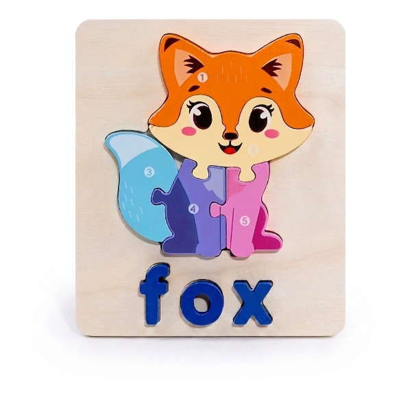 3D Animal Alphabet Puzzle for Kids