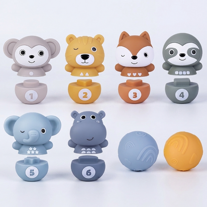 Koala Montessori Stacking & Teething Set