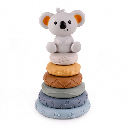 Koala Montessori Stacking & Teething Set