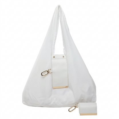 Foldable Keychain Shopping Tote Bag