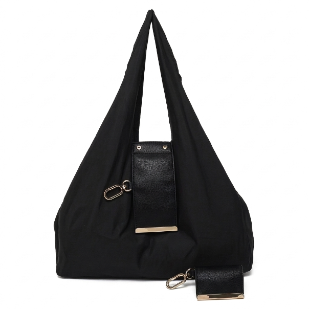 Foldable Keychain Shopping Tote Bag