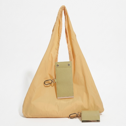 Foldable Keychain Shopping Tote Bag