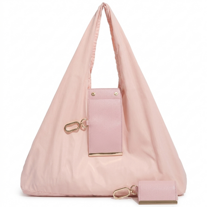 Foldable Keychain Shopping Tote Bag