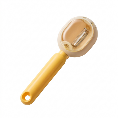 Stainless Steel Fruit & Vegetable Peeler with Peel Catcher