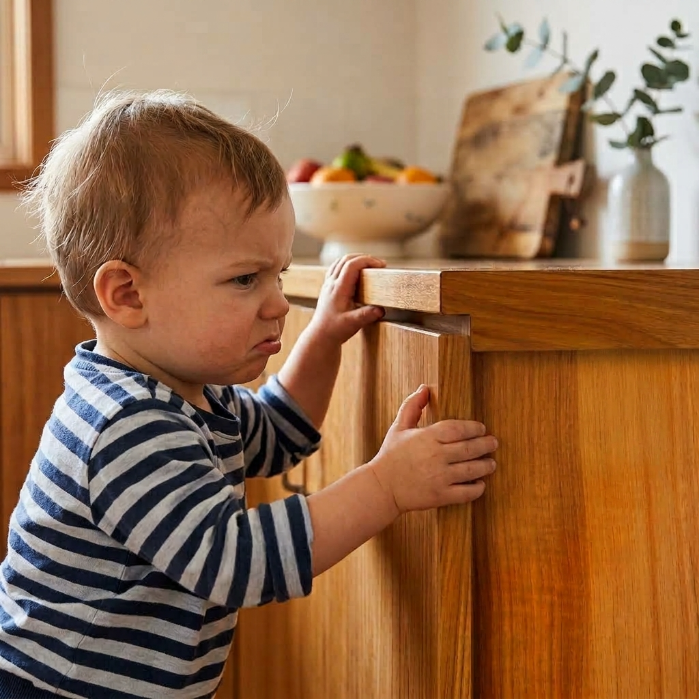 Magnetic Childproof Cabinet & Drawer Locks (5-Pack)