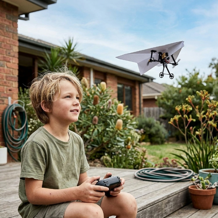 DIY Remote Control Paper Airplane Kit