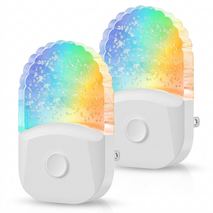 Colour Changing LED Night Light with Dusk to Dawn Sensor