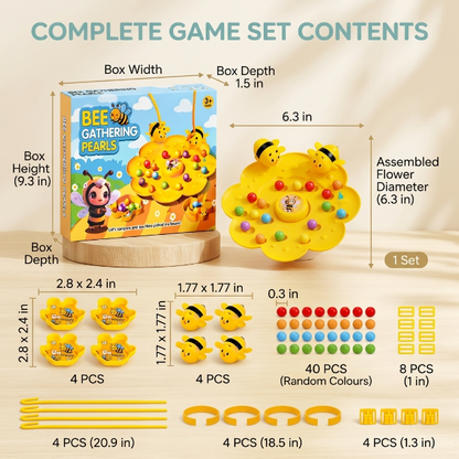 Magnetic Bee Fishing Game