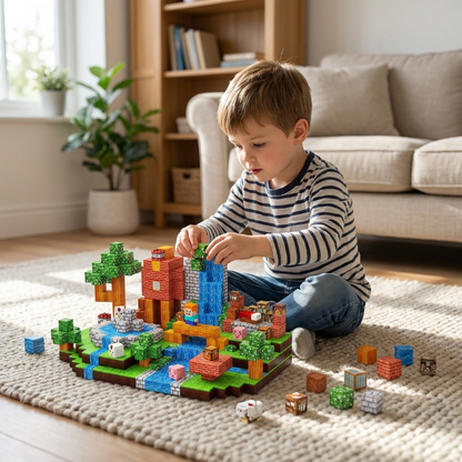 Kids Magnetic Animal Home Building Blocks