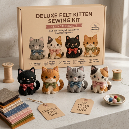 DIY Plush Sewing Kit for Kids
