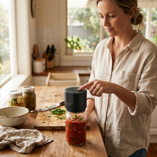 Portable Electric Mason Jar Vacuum Sealer