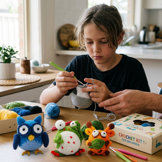 DIY Animal Crochet Kit for Beginners