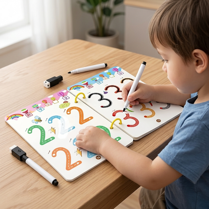 Reusable Magic Practice Book Set