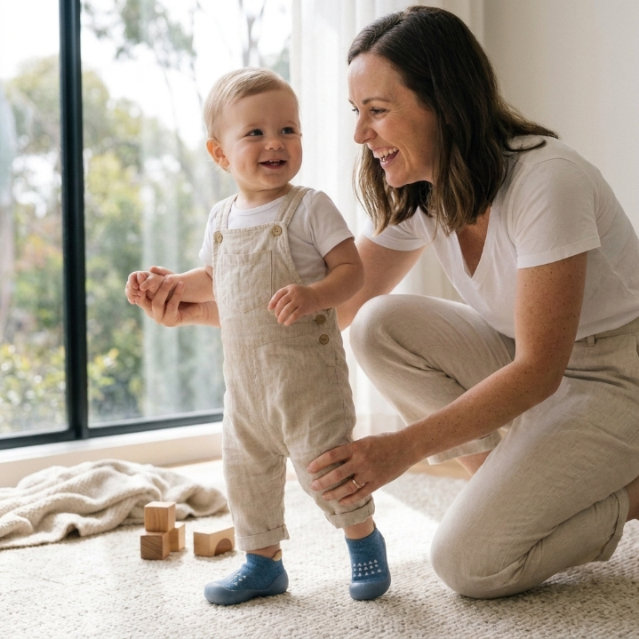 Baby Sock Shoes – Lightweight & Breathable First Walking Shoes