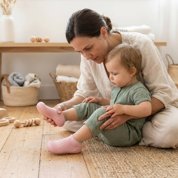 Baby Sock Shoes – Lightweight & Breathable First Walking Shoes