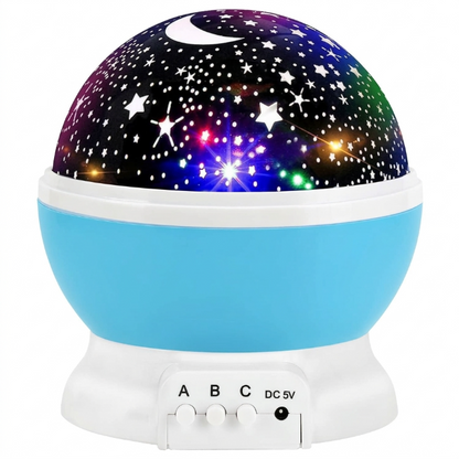 360° Rotating Star Projector Night Light for Kids