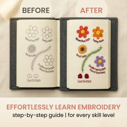 Embroidery Stitch Book for Mums and Kids