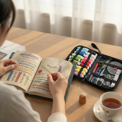 Embroidery Stitch Book for Mums and Kids
