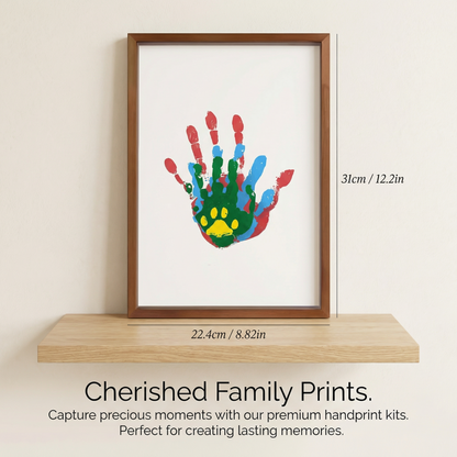 DIY Family Handprint Frame Memory Kit