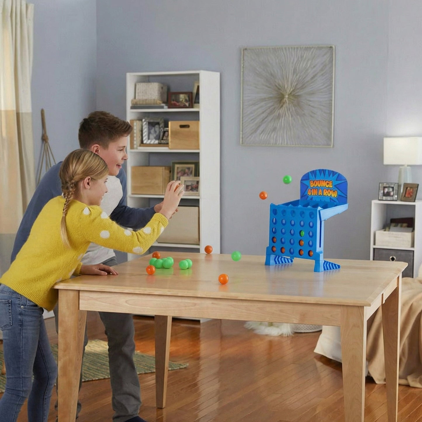 Bounce 4 in a Row Table Game