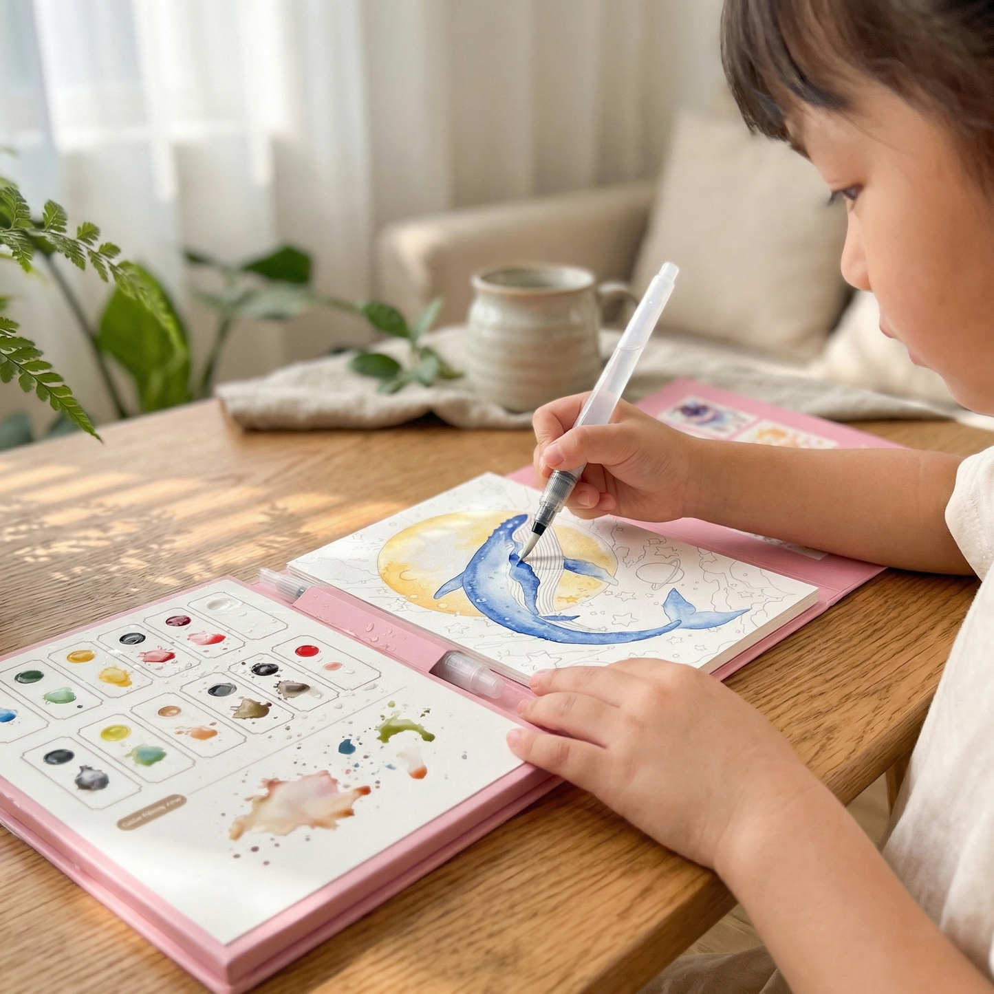 ArtEase™ Watercolour Art Kit with Built In Paint